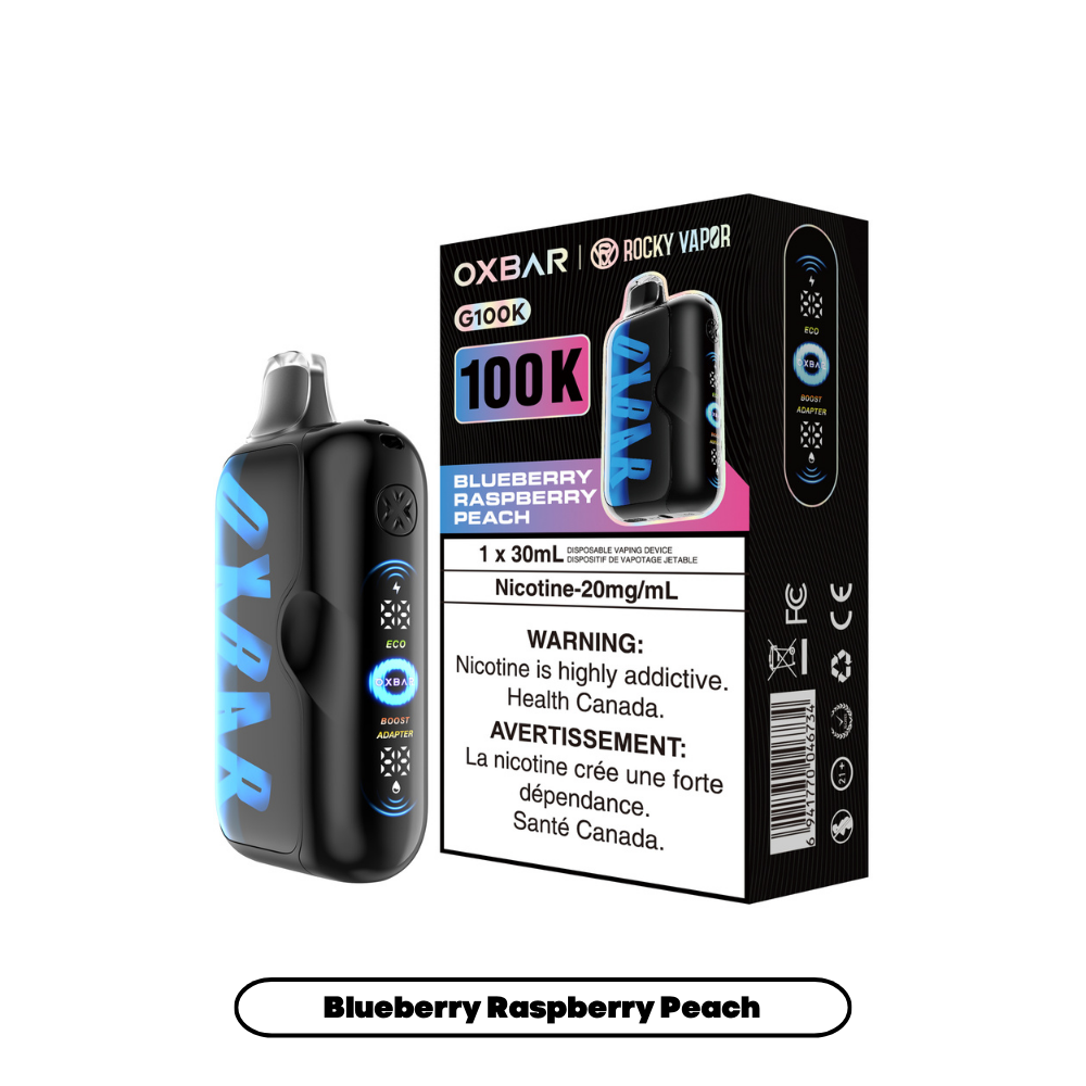 BLUEBERRY RASPBERRY PEACH - OXBAR G100K (30mL)