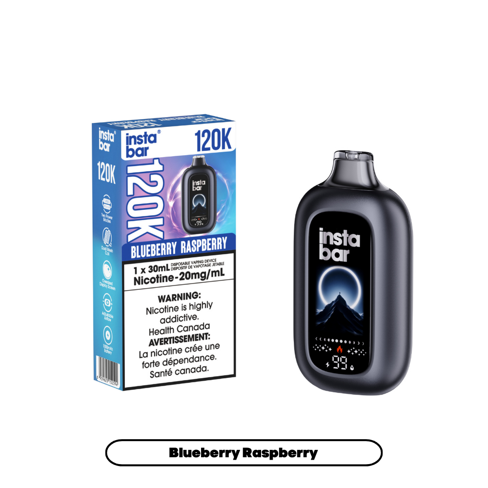 BLUEBERRY RASPBERRY - INSTA BAR 120K (30mL)
