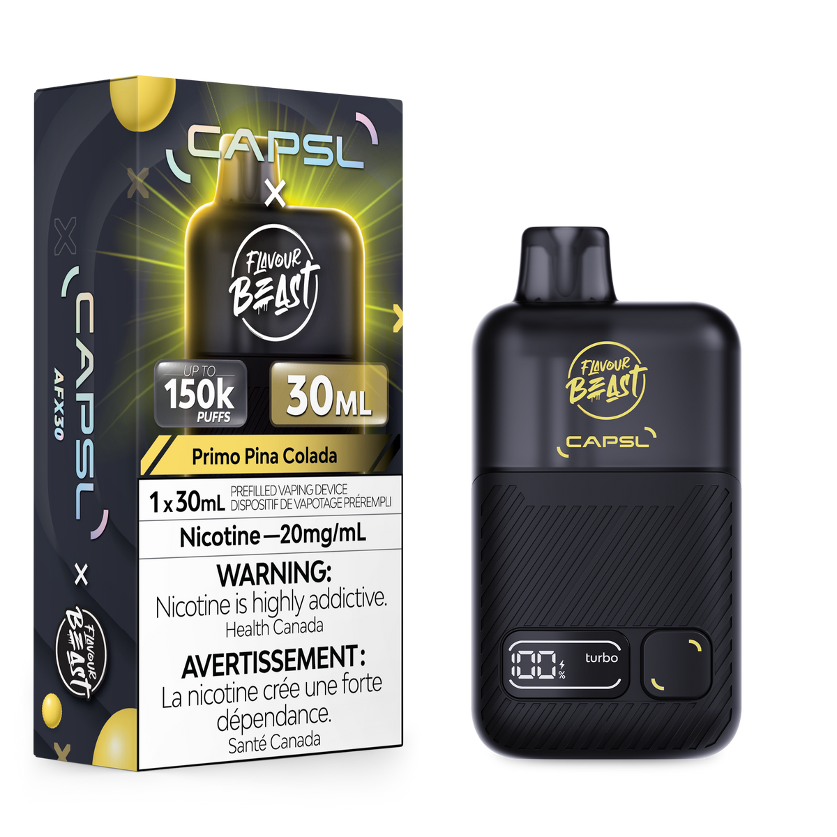 PRIMO PINA COLADA ICE - CAPSL AFX30 (30mL)