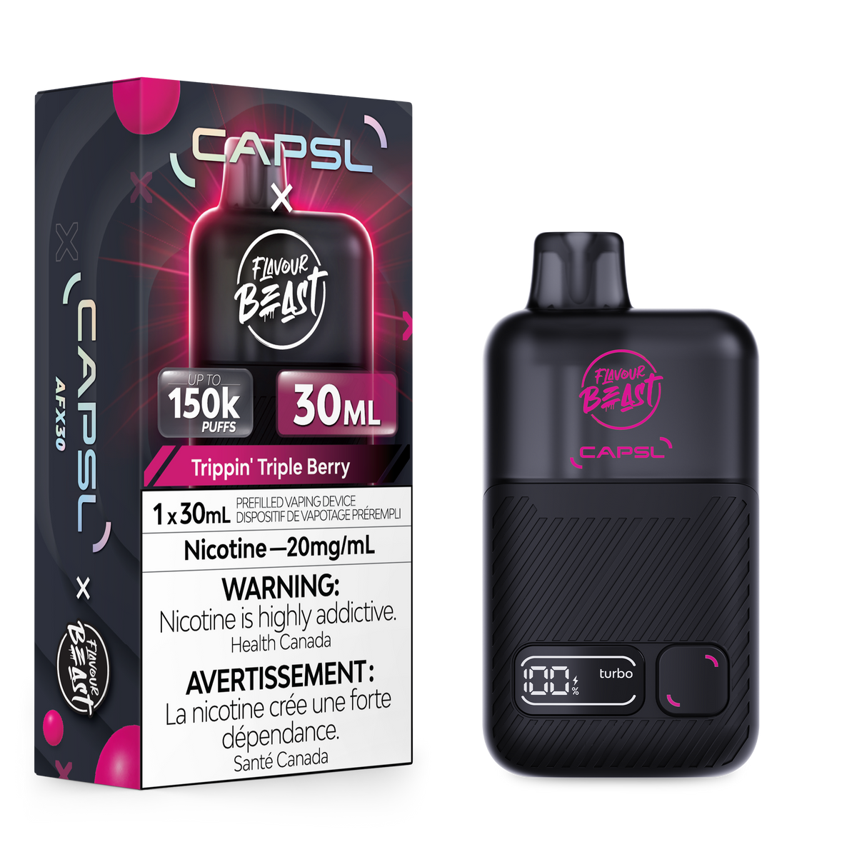 TRIPPIN' TRIPLE BERRY - CAPSL AFX30 (30mL)