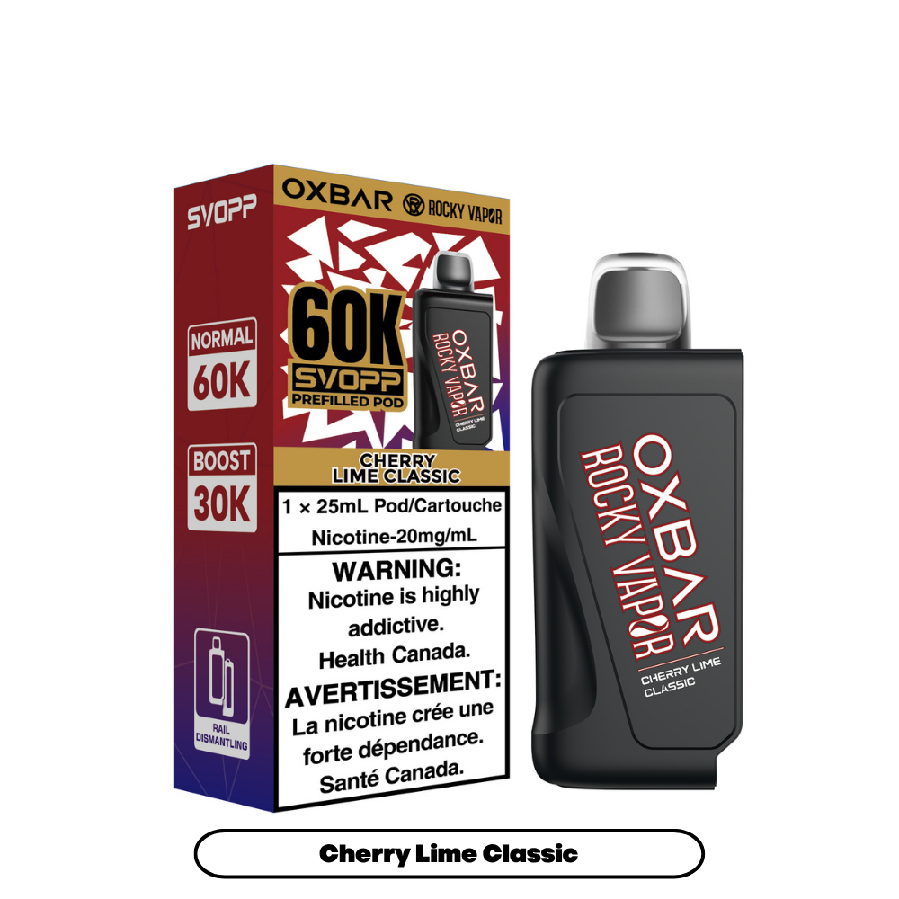 CHERRY LIME CLASSIC - OXBAR SVOPP 60K POD SYSTEM (SVOPP DEVICE REQUIRED) (ONTARIO)