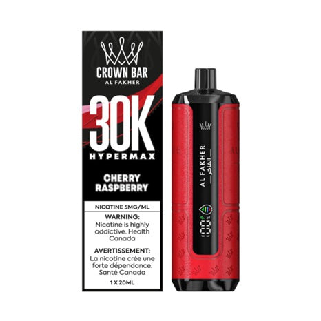 CHERRY RASPBERRY - AL FAKHER 30K HYPER MAX DISPOSABLE (20mL) (ONTARIO)