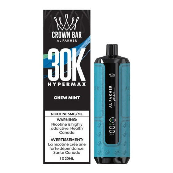 CHEW MINT - AL FAKHER 30K HYPER MAX DISPOSABLE (20mL) (ONTARIO)