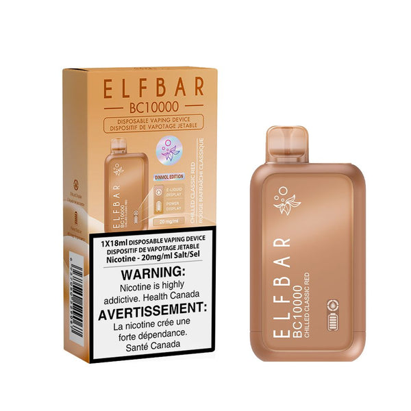 ROUGE CLASSIQUE RÉFRIGÉRÉ PAR ELFBAR BC10000 (18mL)