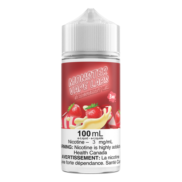 STRAWBERRY LUX - MONSTER VAPE LABS (100mL) (ONTARIO)