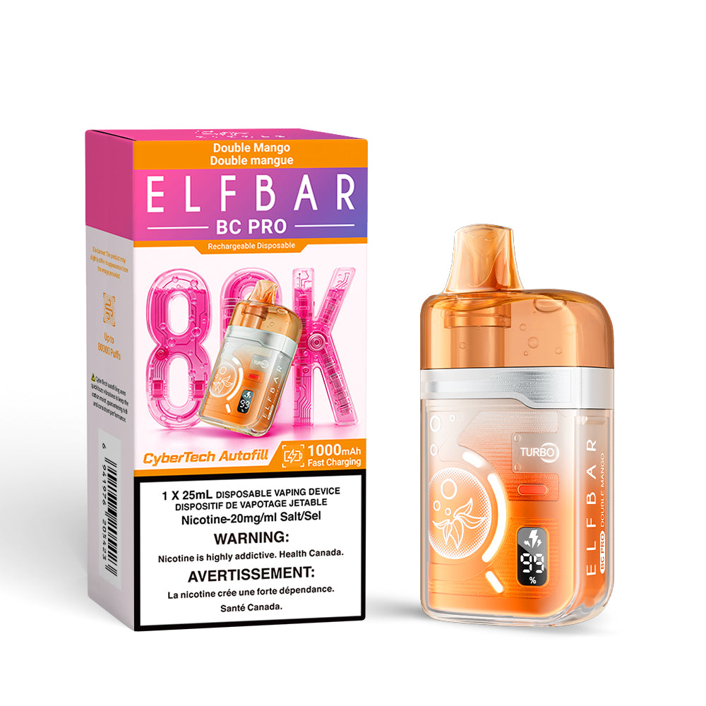 DOUBLE MANGO - ELFBAR BC PRO 80K (25ML) (ONTARIO)