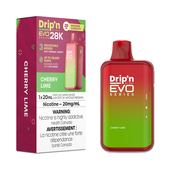 CHERRY LIME - DRIP'N EVO 28K BY ENVI (ONTARIO)