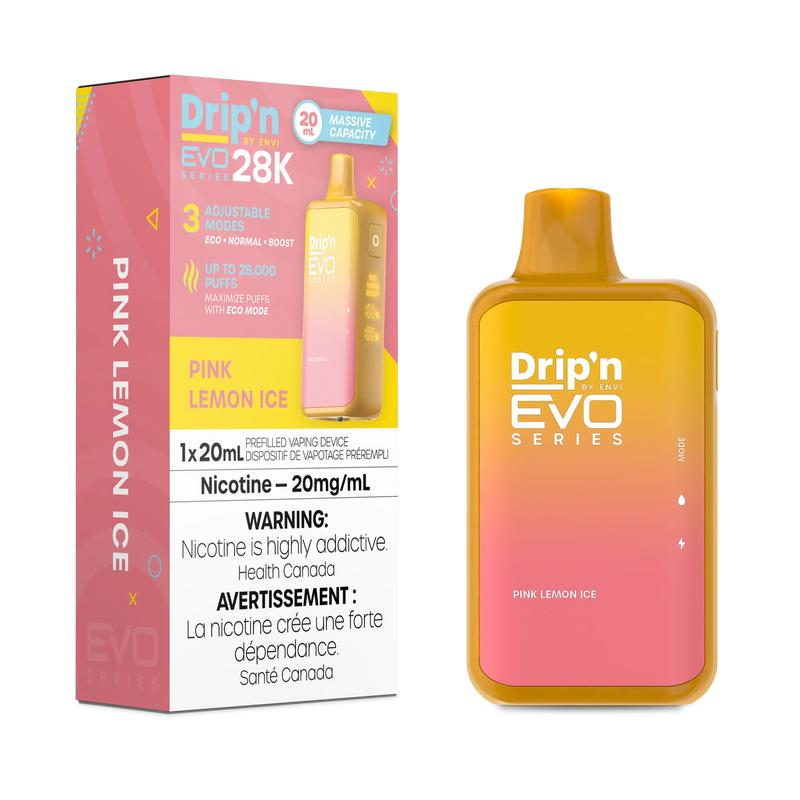 PINK LEMON ICE - DRIP'N EVO 28K BY ENVI (ONTARIO)