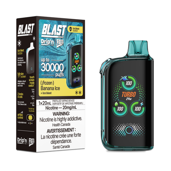 BANANA ICE - FASTA BLAST 30K (20mL) (ONTARIO)