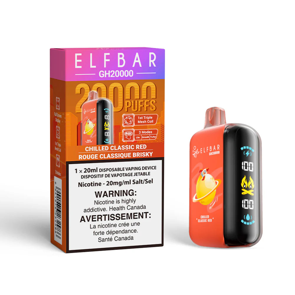CHILLED CLASSIC RED - ELFBAR GH20000 (20mL)(ONTARIO)