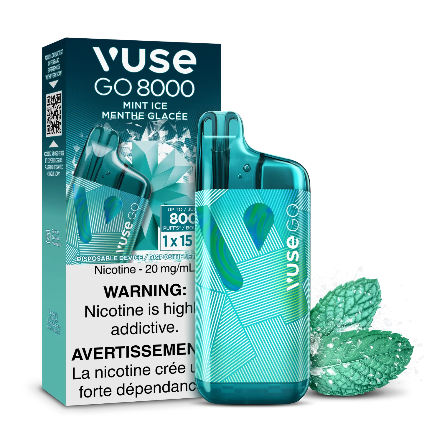MINT ICE - VUSE GO 8000 (ONTARIO)