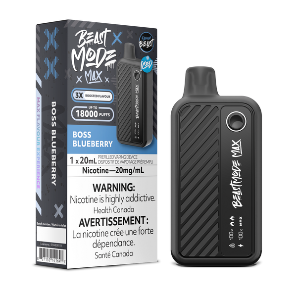 BOSS BLUEBERRY - FLAVOUR BEAST BEAST MODE MAX (20mL) (ONTARIO)