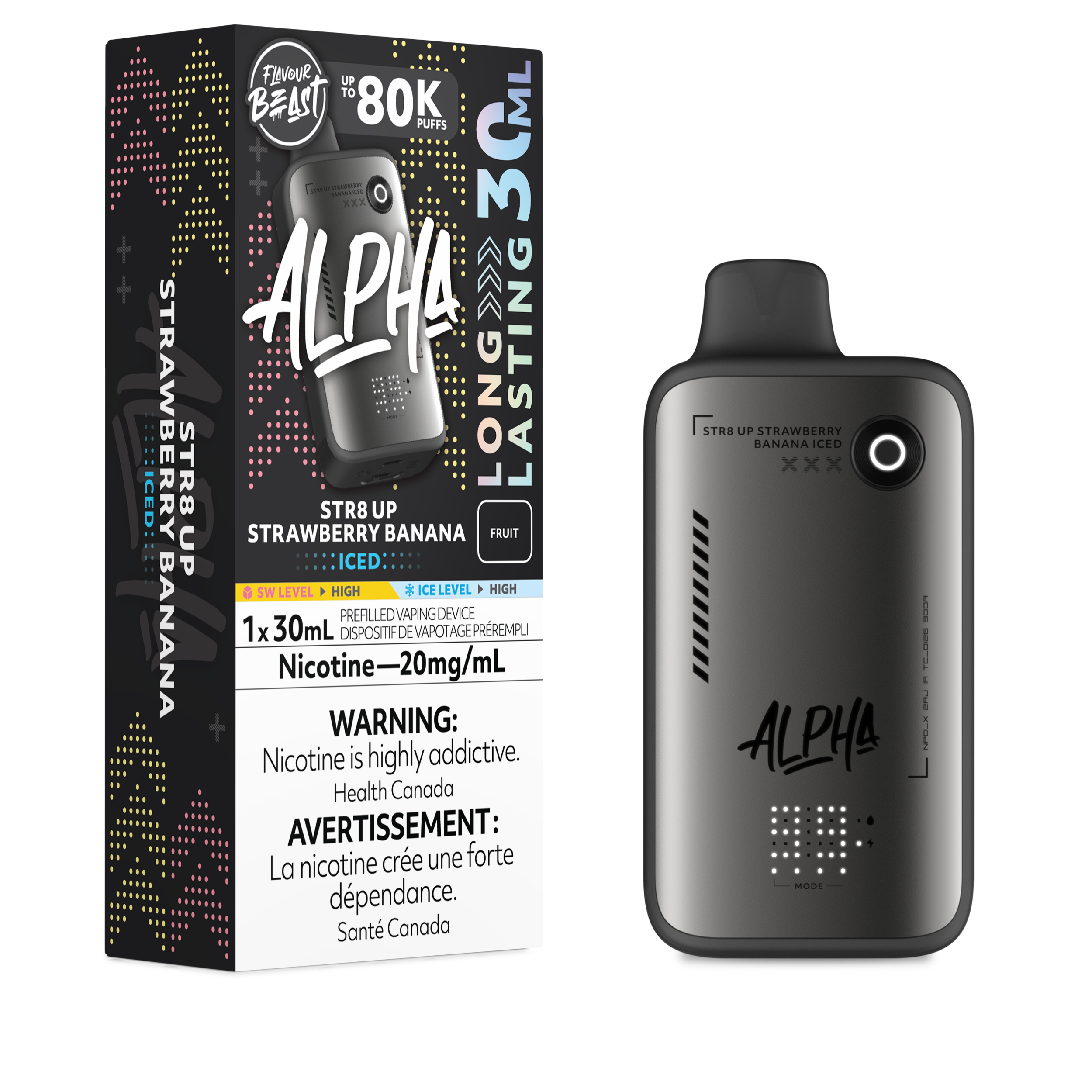 STR8 UP STRAWBERRY BANANA - FLAVOUR BEAST ALPHA (30mL)