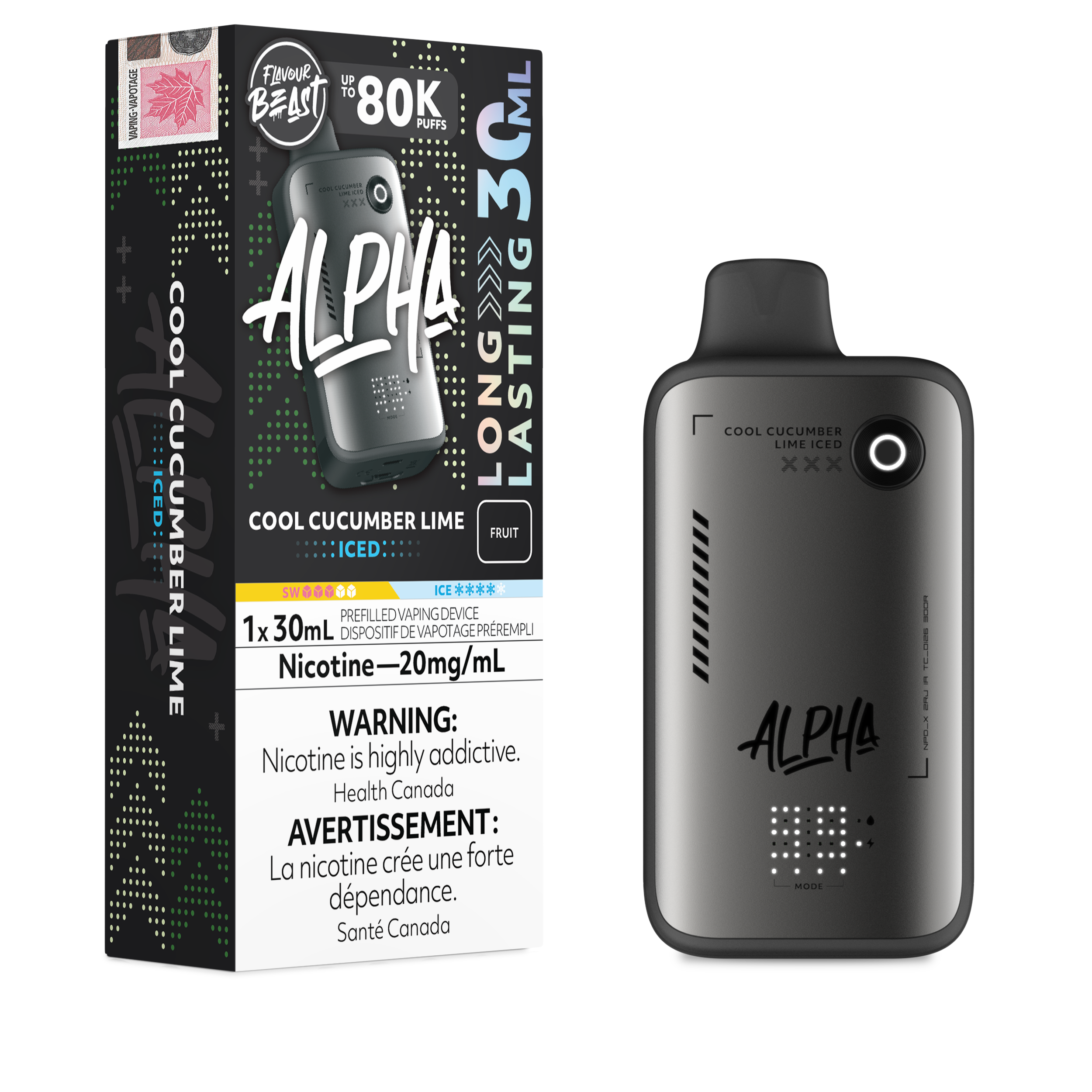COOL CUCUMBER LIME - FLAVOUR BEAST ALPHA (30mL)