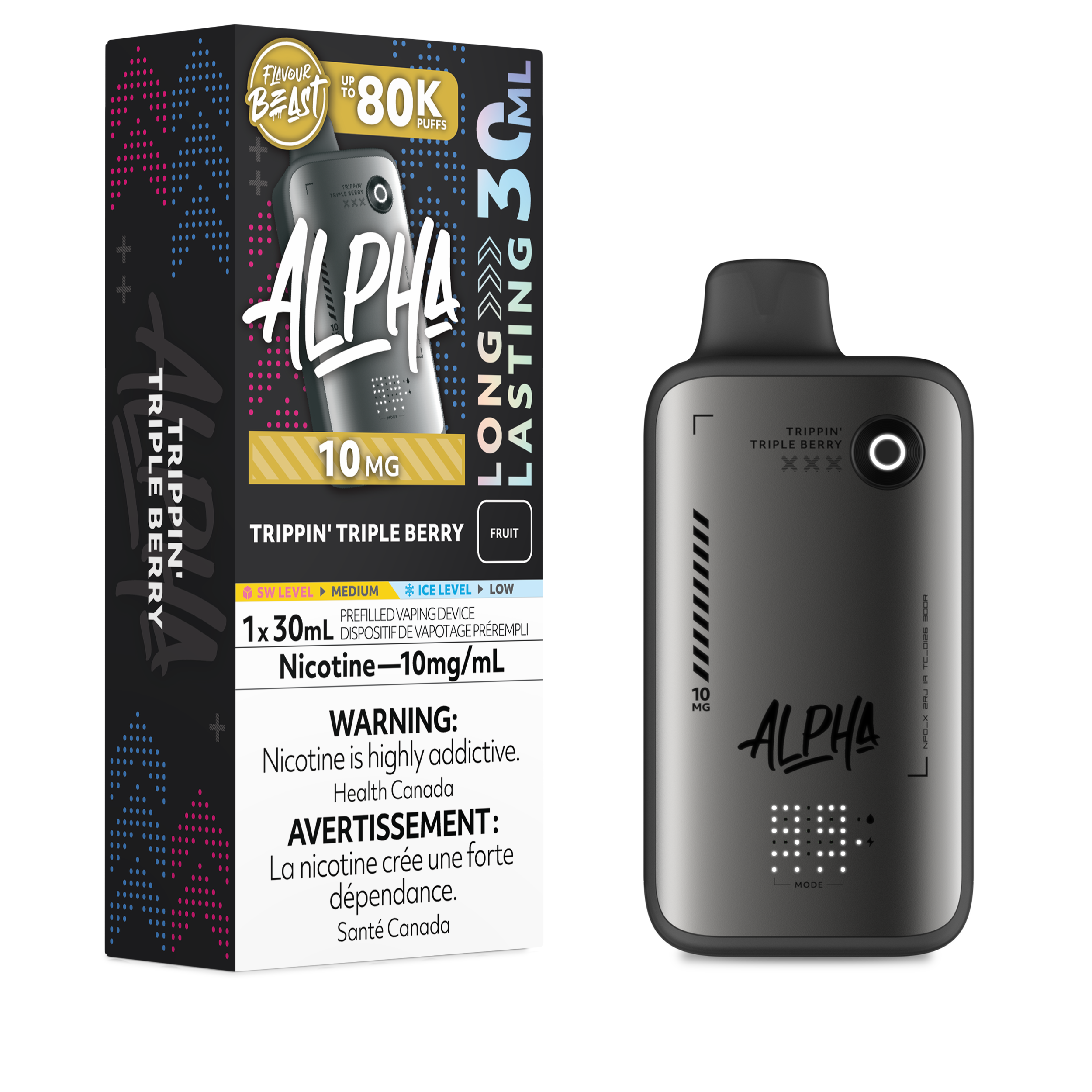 TRIPPIN' TRIPLE BERRY - FLAVOUR BEAST ALPHA (30mL)