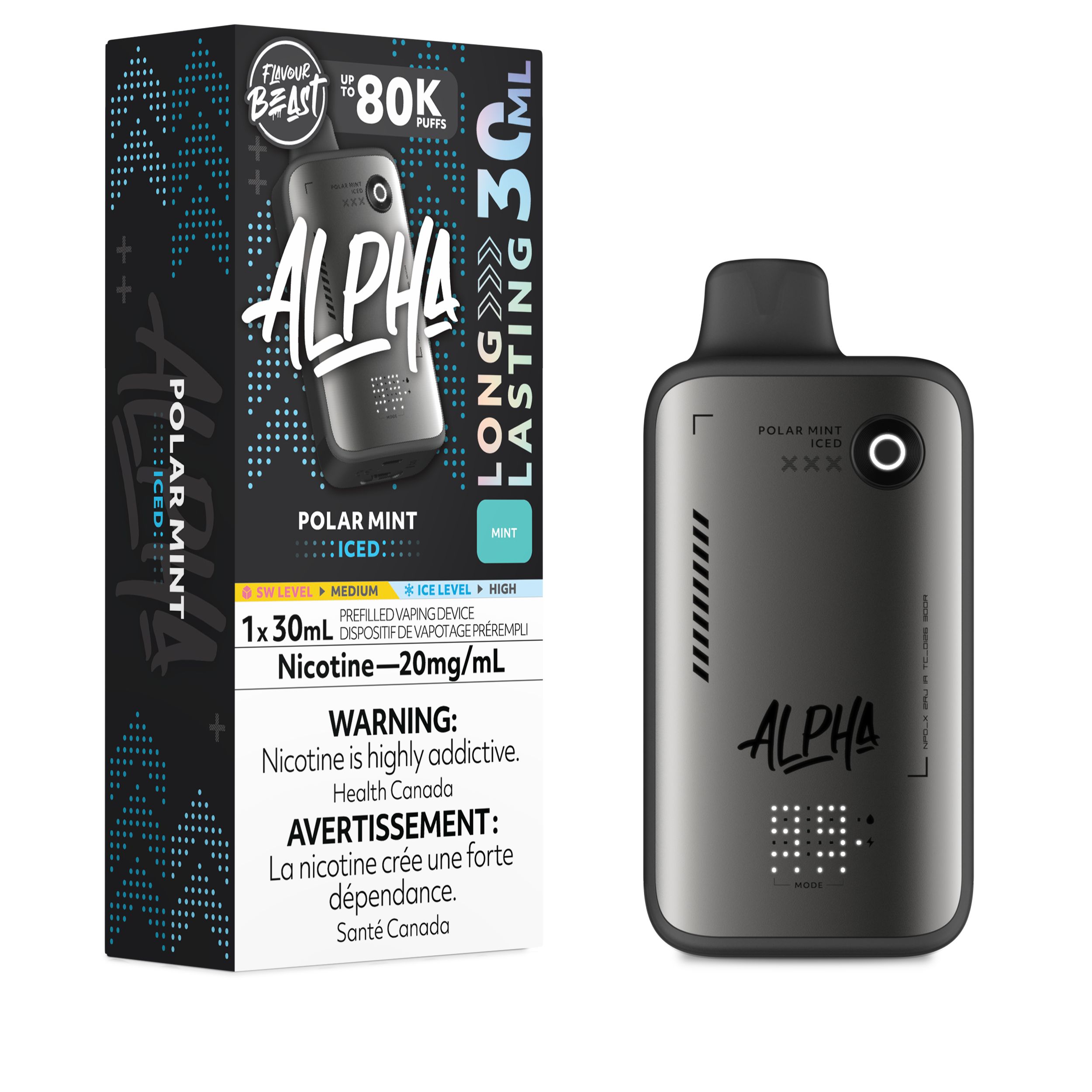 POLAR MINT - FLAVOUR BEAST ALPHA (30mL)