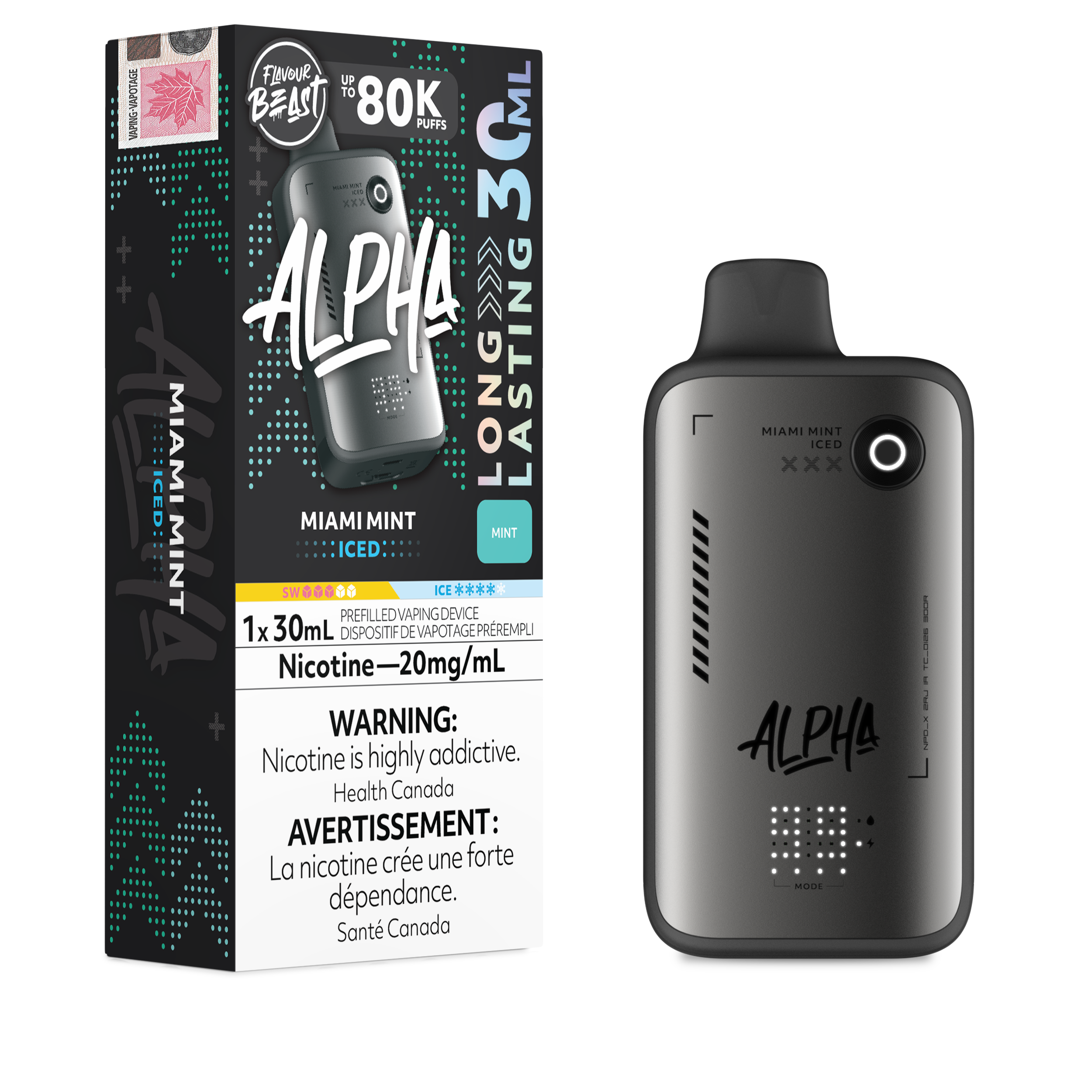 MIAMI MINT - FLAVOUR BEAST ALPHA (30mL)