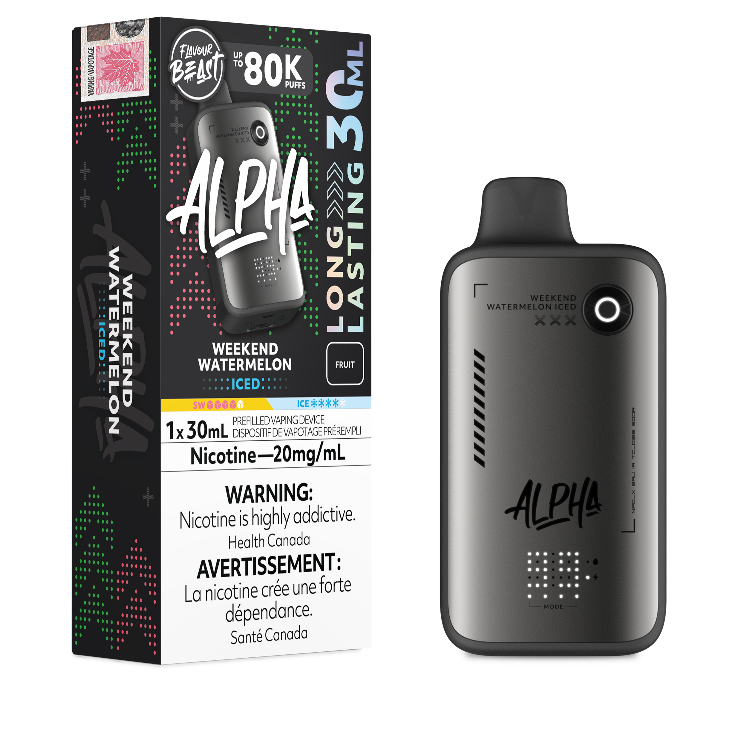 WEEKEND WATERMELON - FLAVOUR BEAST ALPHA (30mL)