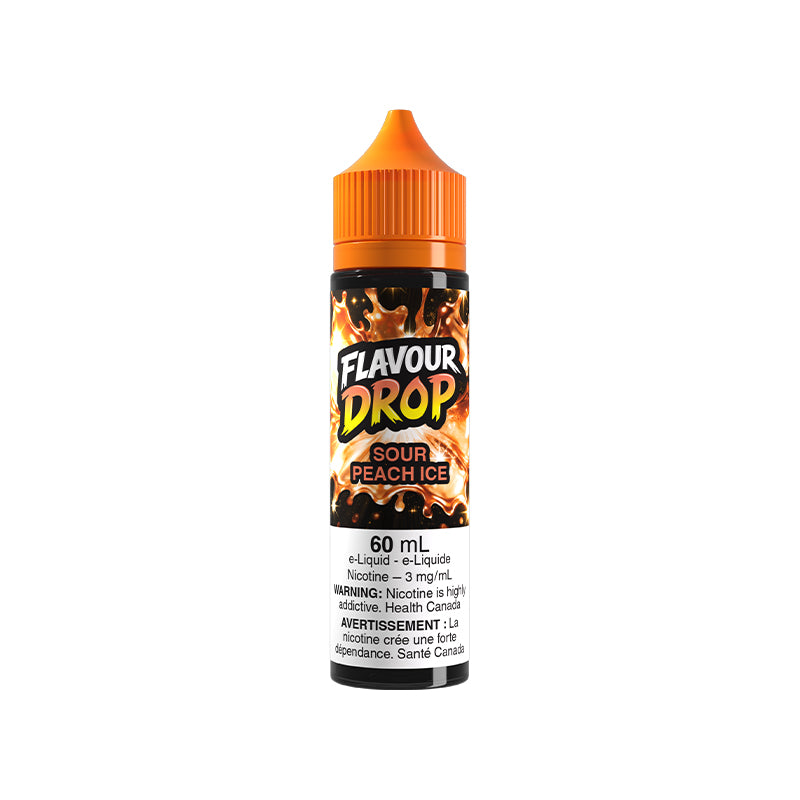 SOUR PEACH ICE BY FLAVOUR DROP (60mL)