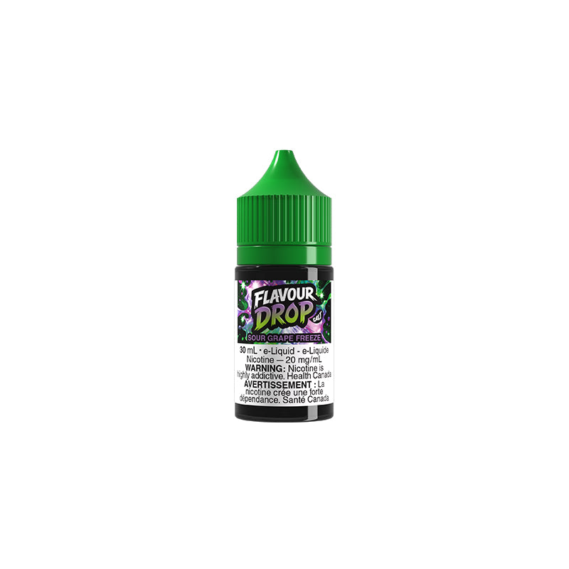 SOUR GRAPE FREEZE BY FLAVOUR DROP SALT (30mL)
