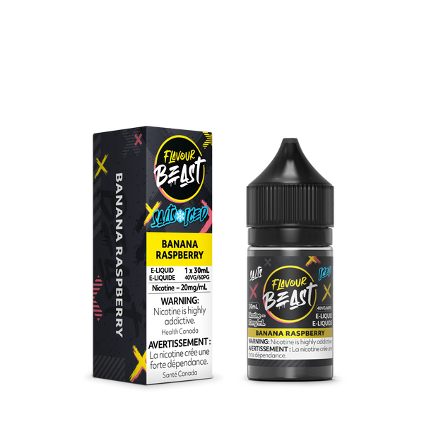 BANANA RASPBERRY - FLAVOUR BEAST E LIQUID (30mL) (ONTARIO)