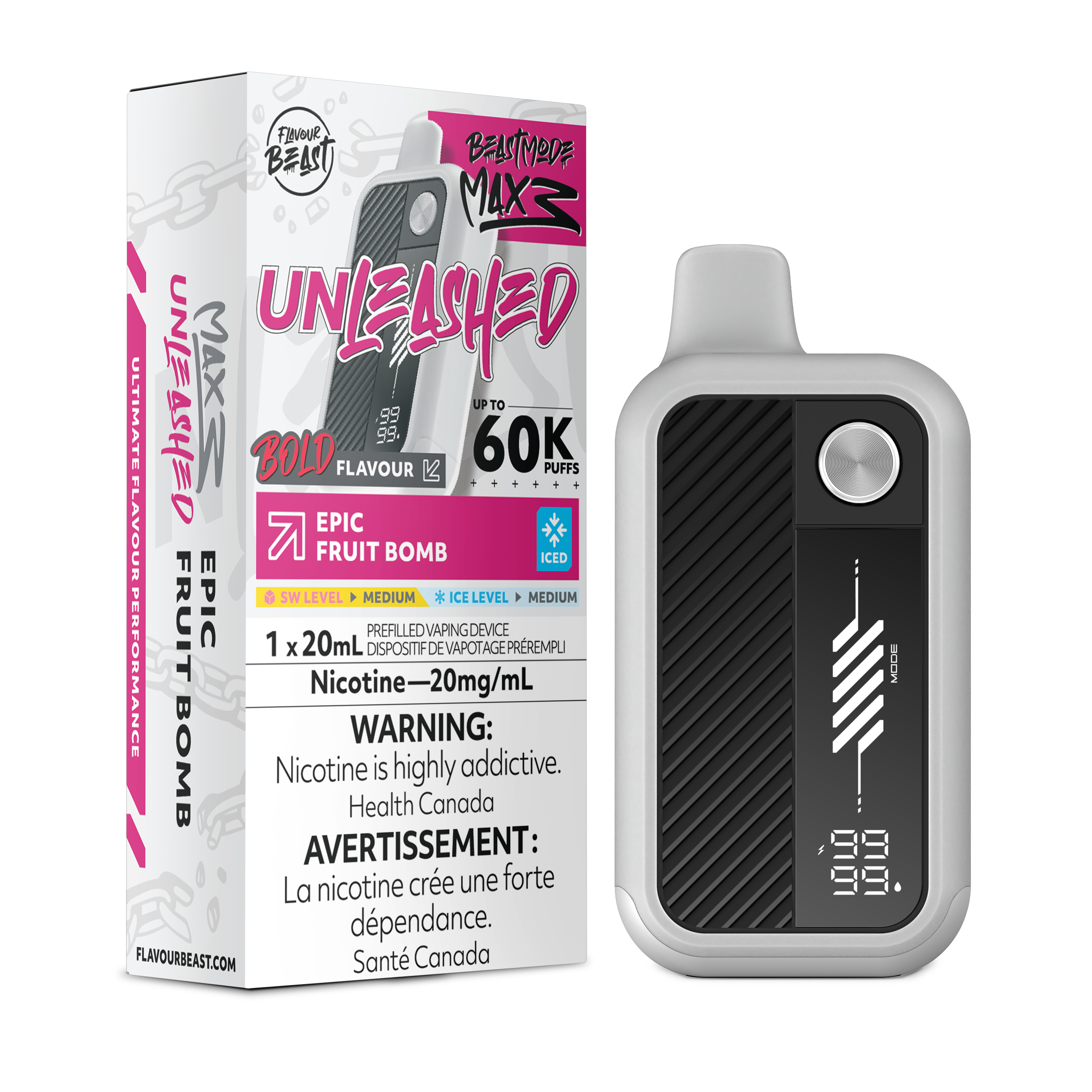 EPIC FRUIT BOMB - FLAVOUR BEAST BEAST MODE MAX 3 (20mL)