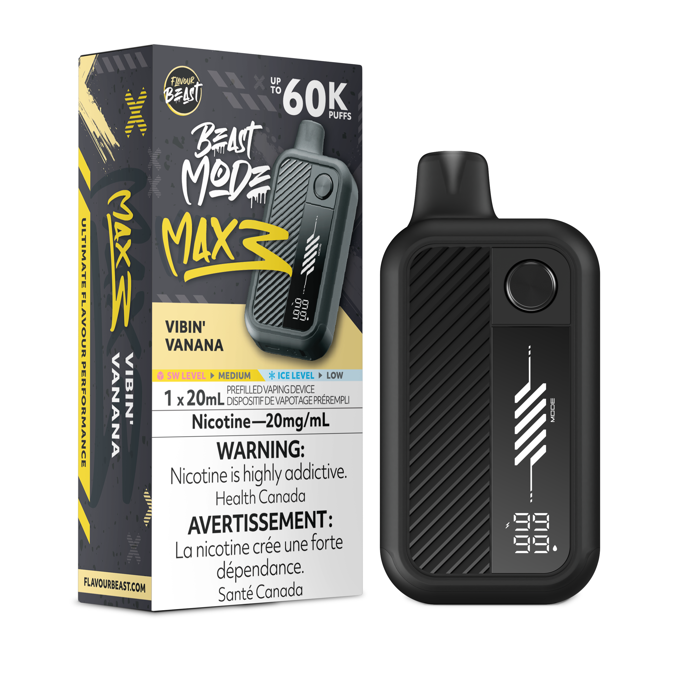 VIBIN' VANANA - FLAVOUR BEAST BEAST MODE MAX 3 (20mL)