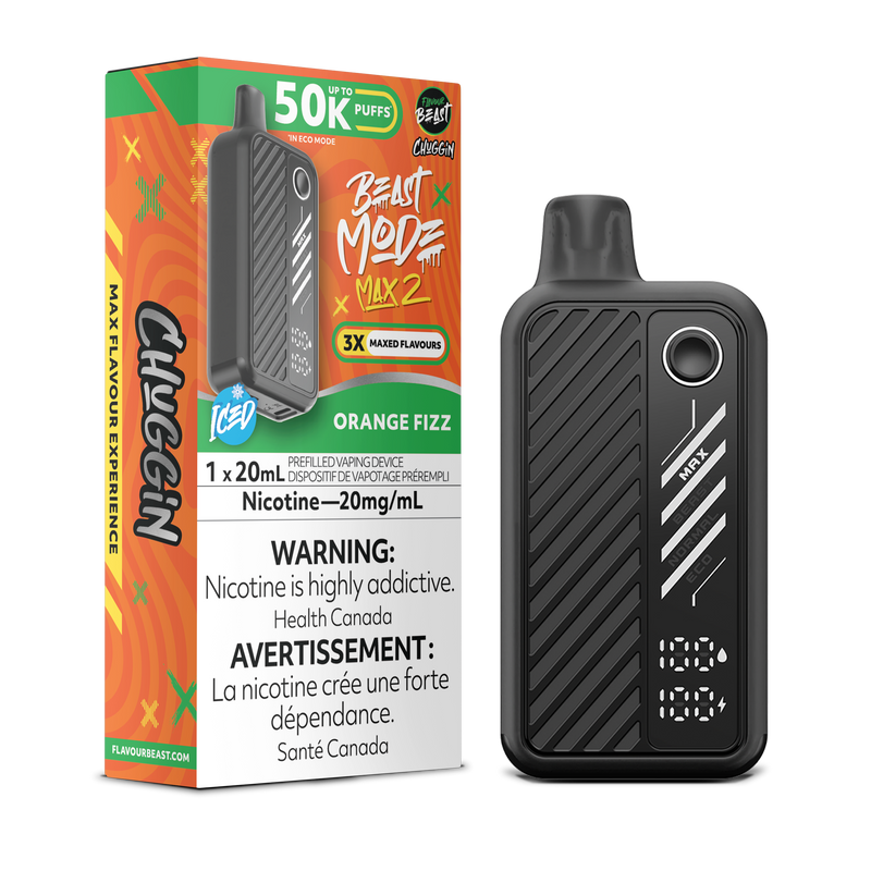 ORANGE FIZZ - FLAVOUR BEAST BEAST MODE MAX 2 (20mL) (ONTARIO)