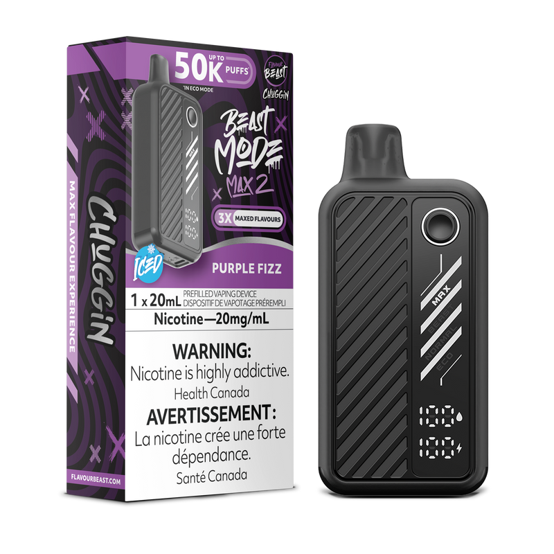 PURPLE FIZZ - FLAVOUR BEAST BEAST MODE MAX 2 (20mL) (ONTARIO)