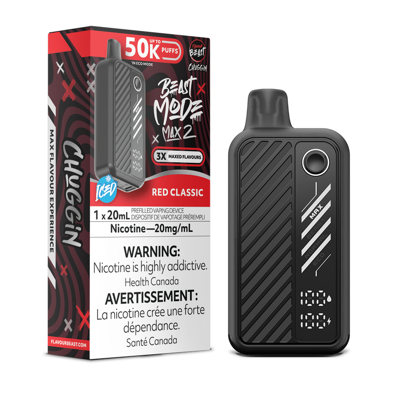 RED CLASSIC - FLAVOUR BEAST BEAST MODE MAX 2 (20mL) (ONTARIO)