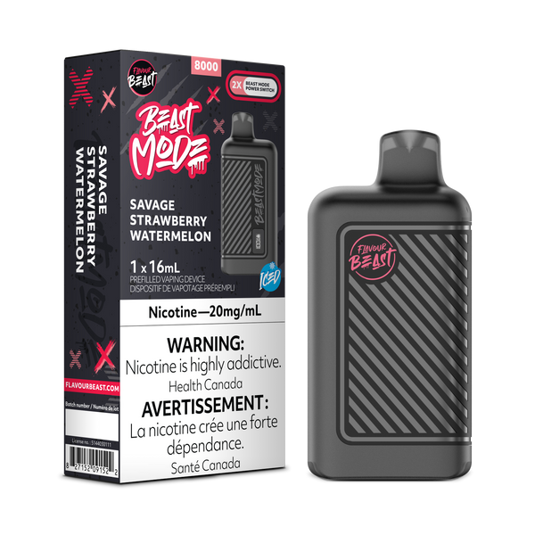 SAVAGE STRAWBERRY WATERMELON - FLAVOUR BEAST BEAST MODE MAX (20mL) (ONTARIO)