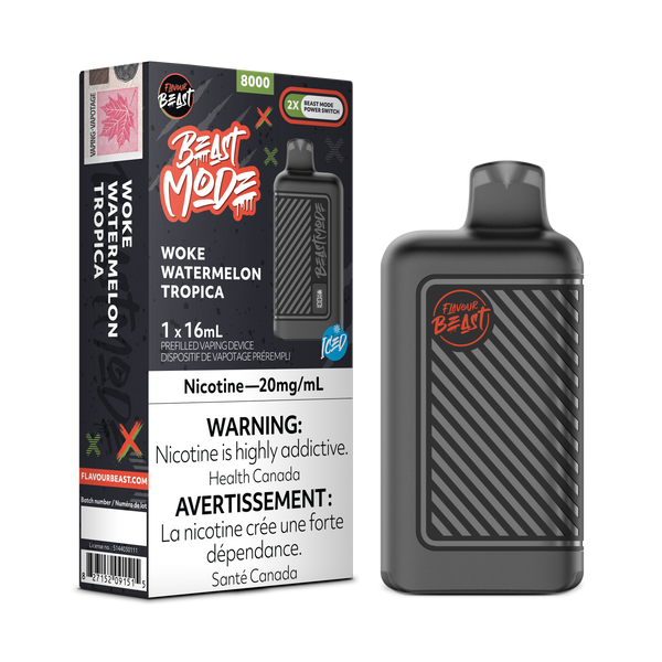 WOKE WATERMELON TROPICA - FLAVOUR BEAST BEAST MODE 8K (ONTARIO)