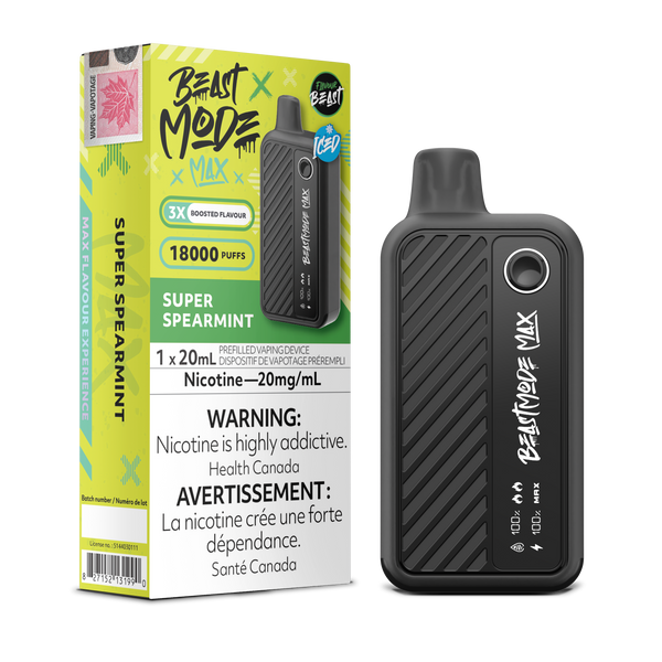 SUPER SPEARMINT - FLAVOUR BEAST BEAST MODE MAX (20mL) (ONTARIO)