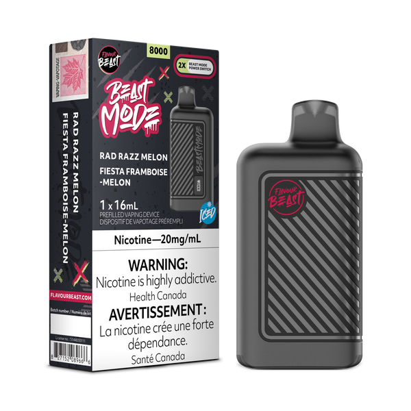 RAD RAZZ MELON - FLAVOUR BEAST BEAST MODE 8K (ONTARIO)