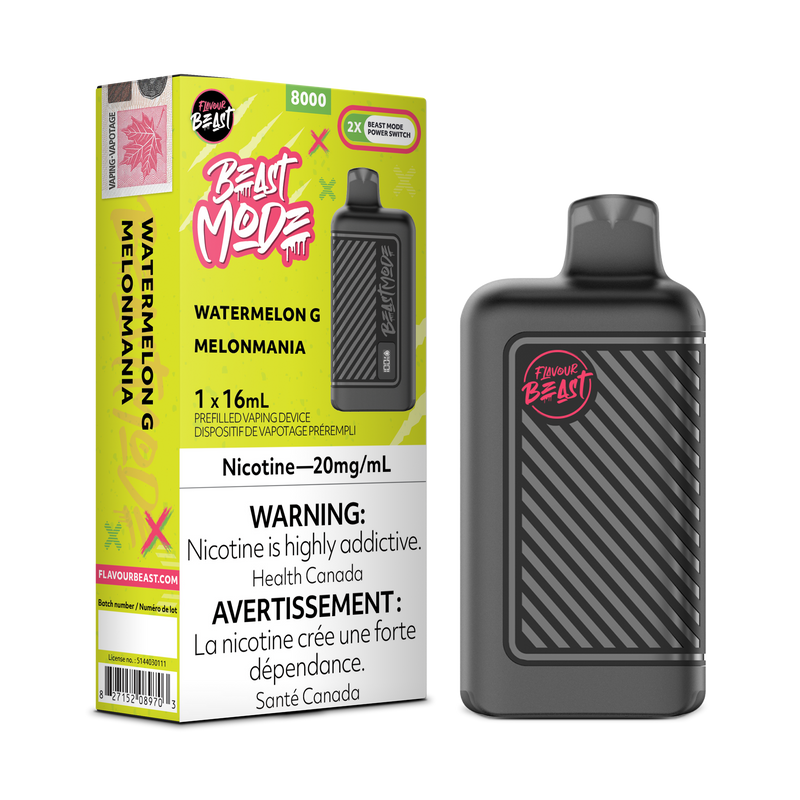 WATERMELON G - FLAVOUR BEAST BEAST MODE 8K (ONTARIO)