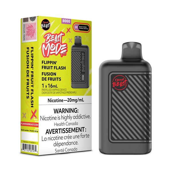 FLIPPIN' FRUIT FLASH - FLAVOUR BEAST BEAST MODE 8K (ONTARIO)