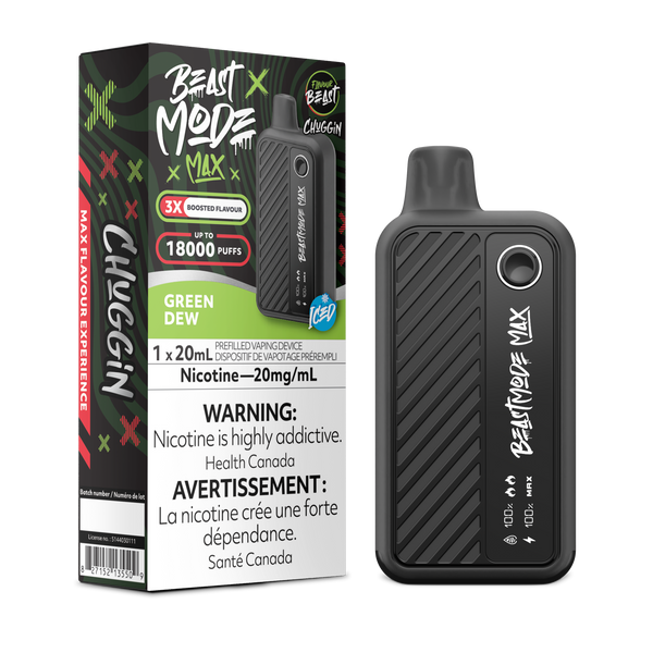 CHUGGIN' GREEN DEW - FLAVOUR BEAST BEAST MODE MAX (20mL) (ONTARIO)