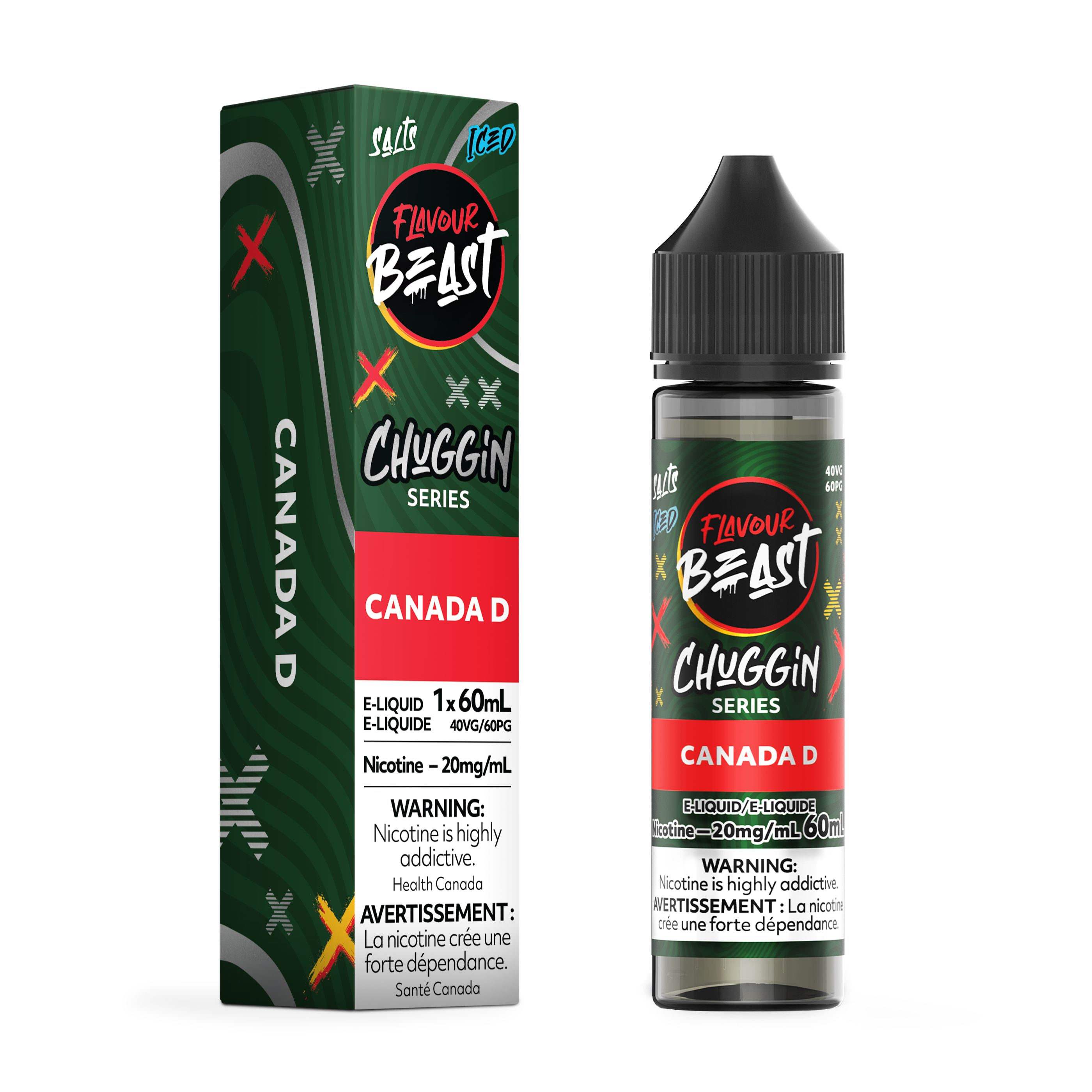 CANADA D (ICED) - FB CHUGGIN E LIQUID (60mL)