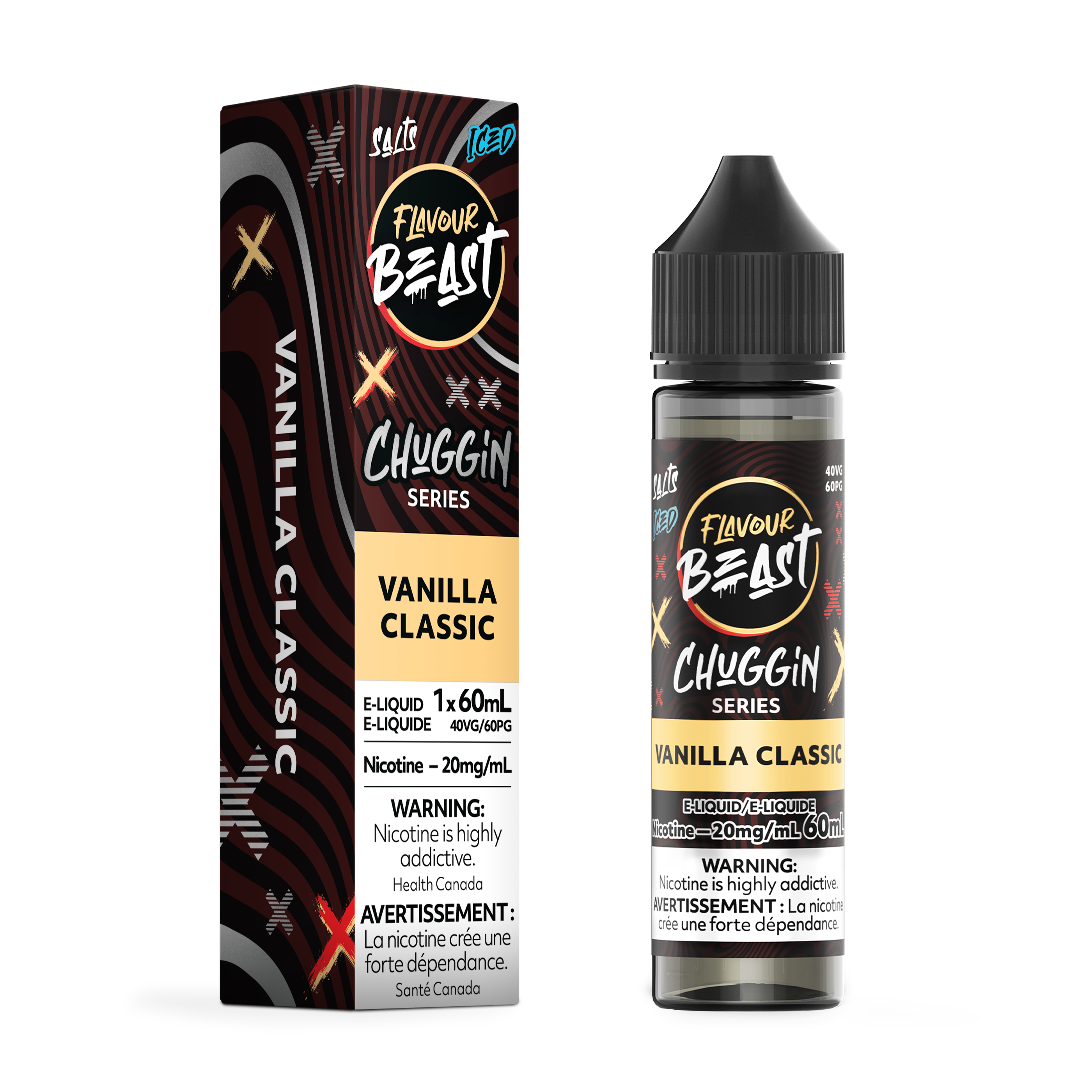 VANILLA CLASSIC (ICED) - FB CHUGGIN E LIQUID (60mL)