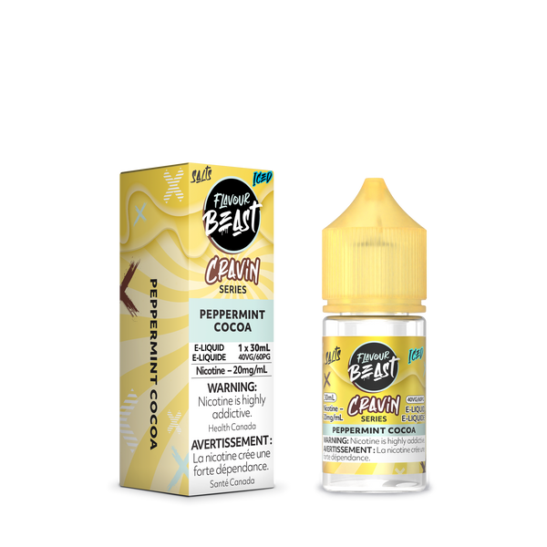 PEPPERMINT COCOA (ICED) - FLAVOUR BEAST CRAVIN' E-LIQUID  (30mL)