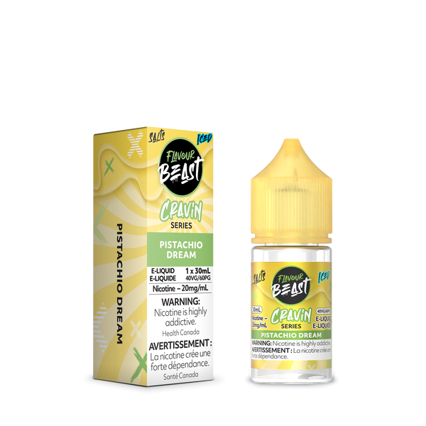 PISTACHIO DREAM (ICED) - FLAVOUR BEAST CRAVIN' E-LIQUID  (30mL)