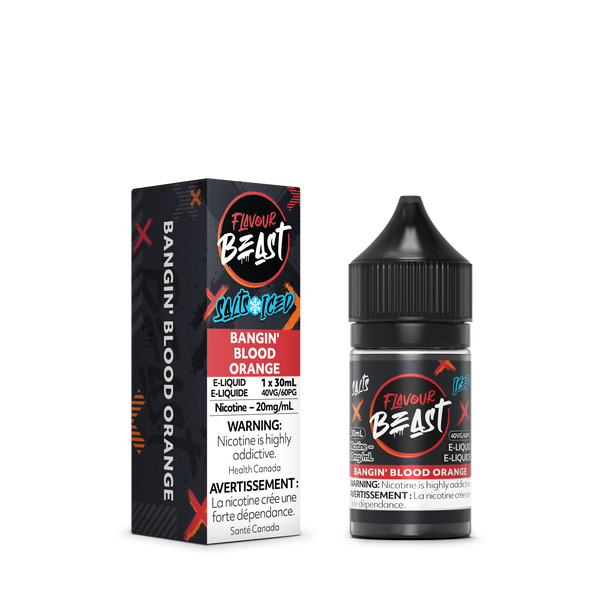 BANGIN' BLOOD ORANGE - FLAVOUR BEAST E LIQUID (30mL) (ONTARIO)