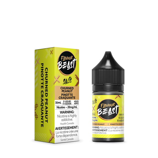 CHURNED PEANUT - FLAVOUR BEAST E LIQUID (30mL)