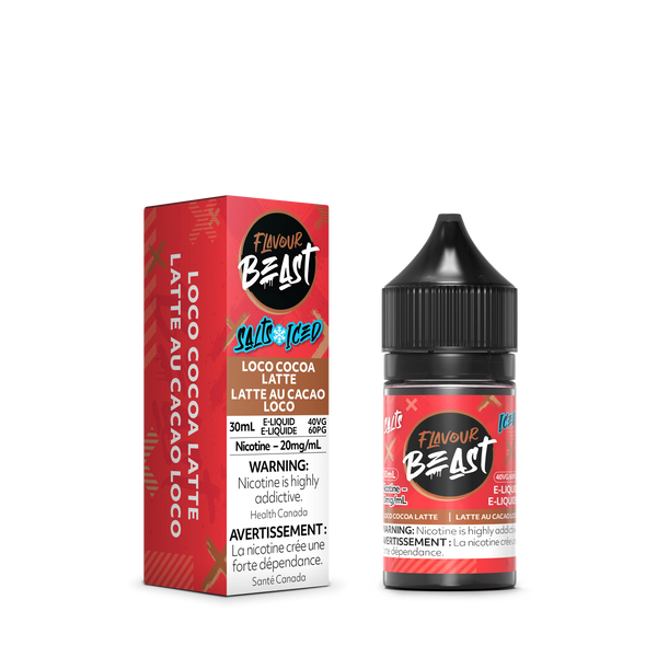 LOCO COCOA LATTE ICED - FLAVOUR BEAST E LIQUID (30mL)