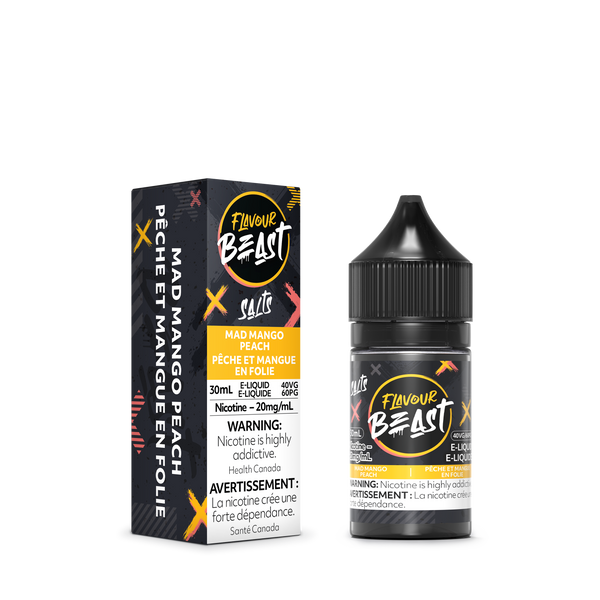 MAD MANGO PEACH - FLAVOUR BEAST E LIQUID (30mL)