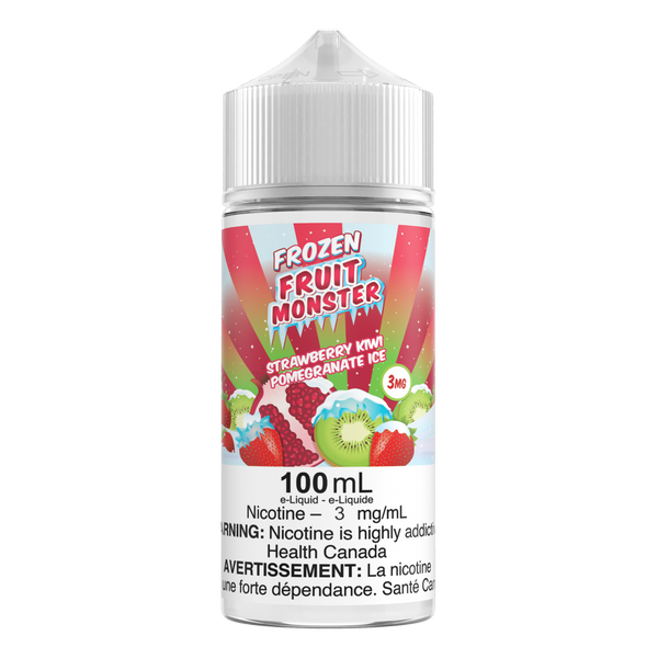 GLACE FRAISE KIWI GRENADE - MONSTRE DE FRUITS SURGELÉS (100mL)