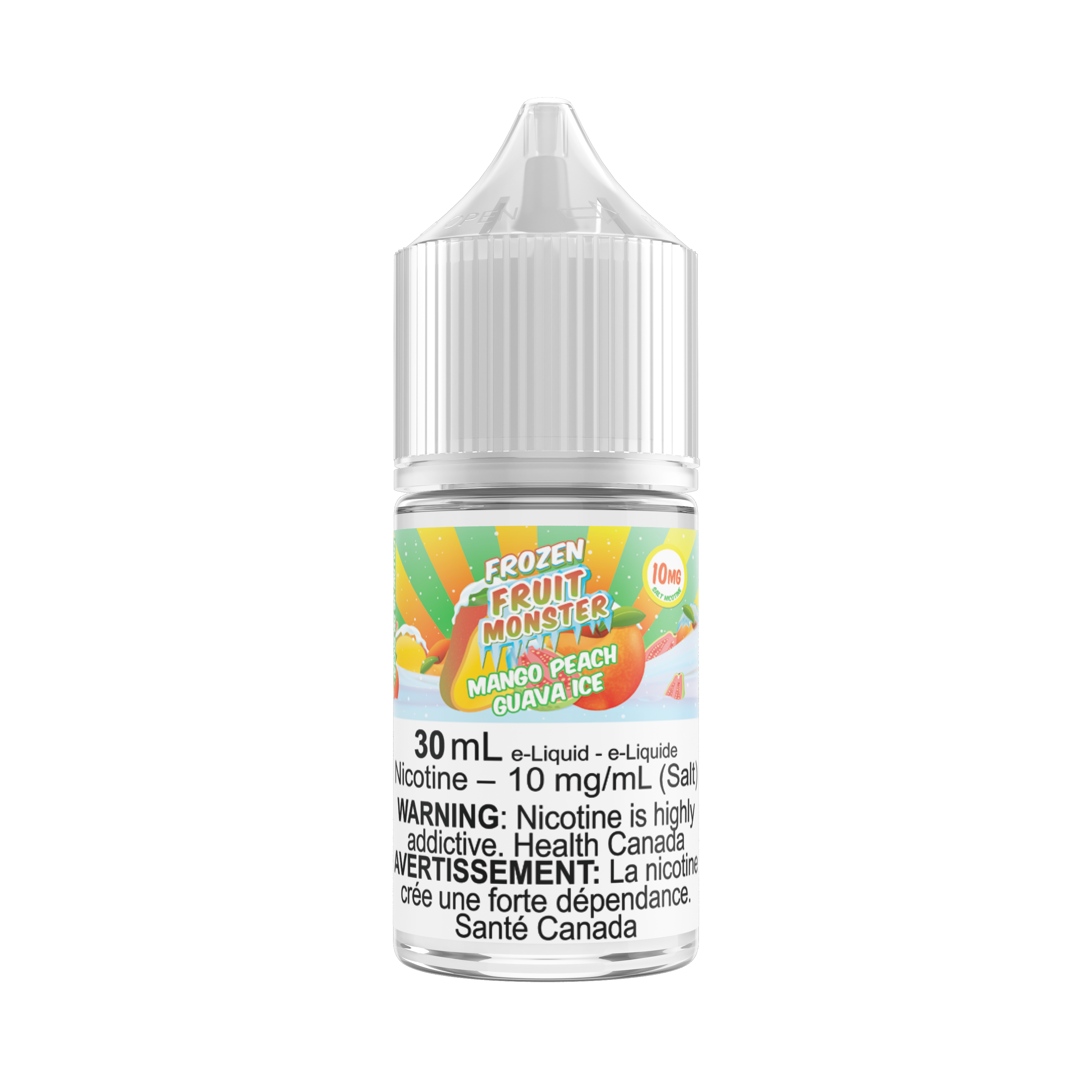 MANGO PEACH GUAVA ICE - FROZEN FRUIT MONSTER SALT (30mL) (ONTARIO)