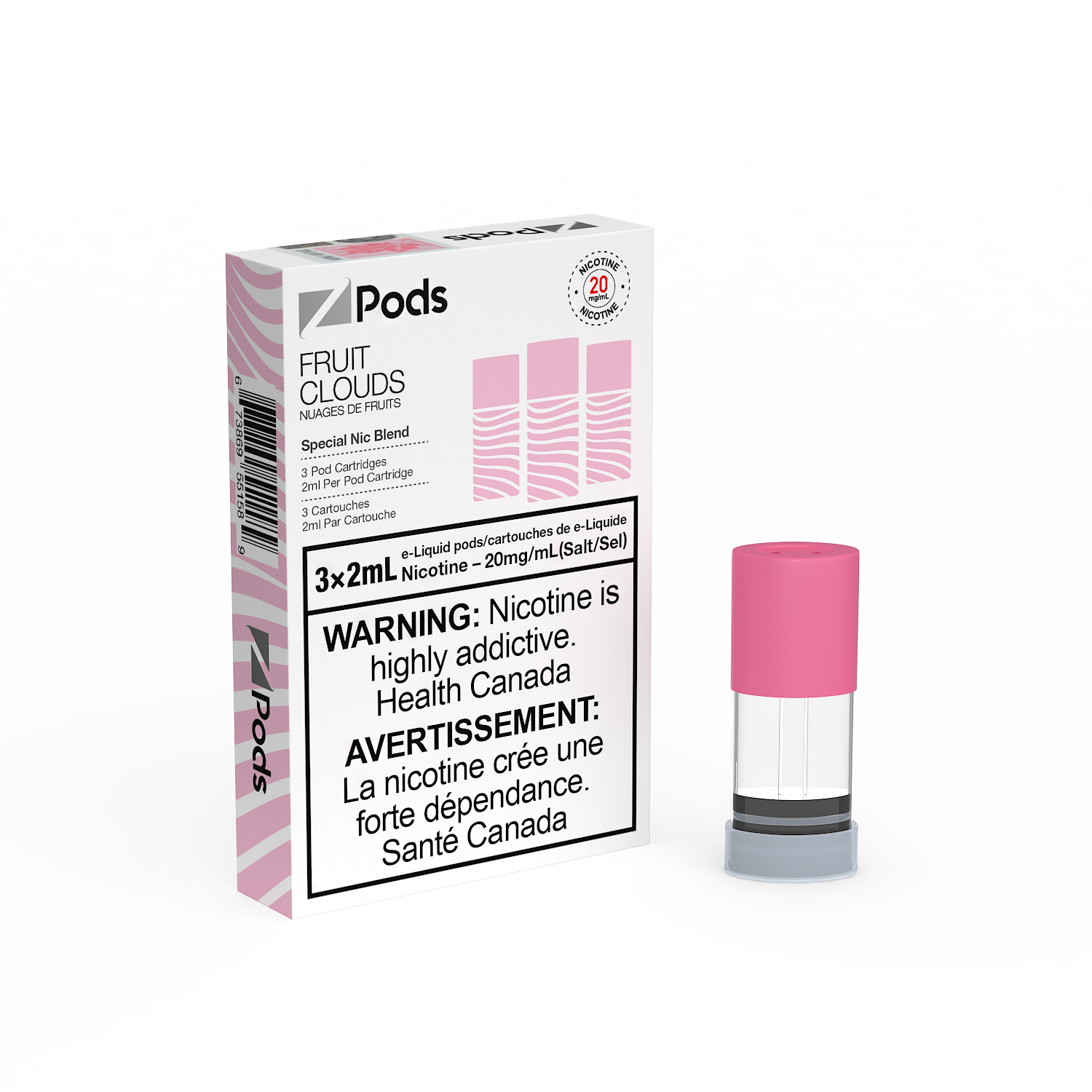 Z-PODS: FLUFF (FRUIT CLOUD) (ONTARIO)