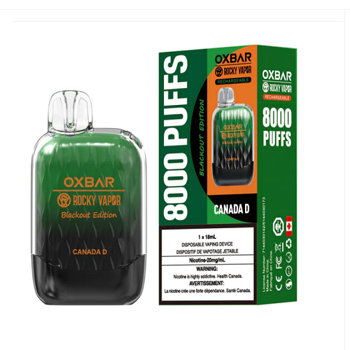 OXBAR G8000 - CANADA D (BLACKOUT EDITION)