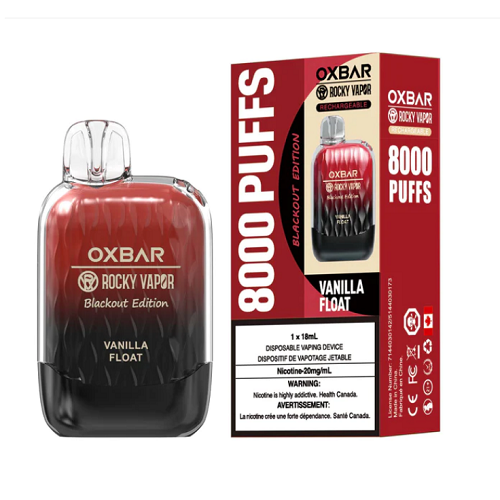 OXBAR G8000 - VANILLA FLOAT (BLACKOUT EDITION)